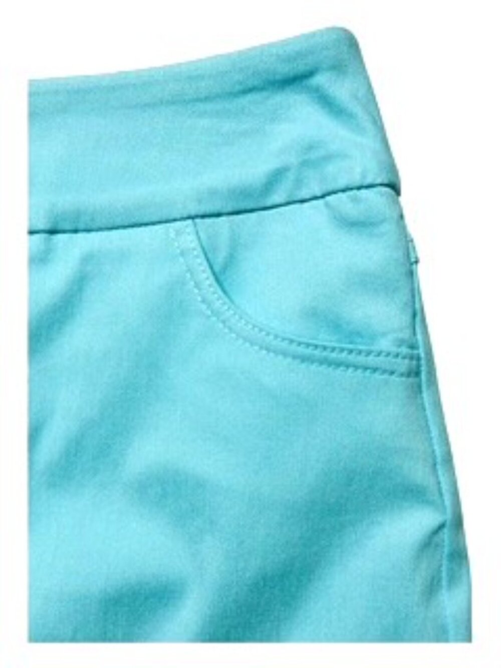 Women's Summer Skort With Lining, 4 Pockets, Pull-On, Attyre New York, Size 4 - Picture 4 of 6
